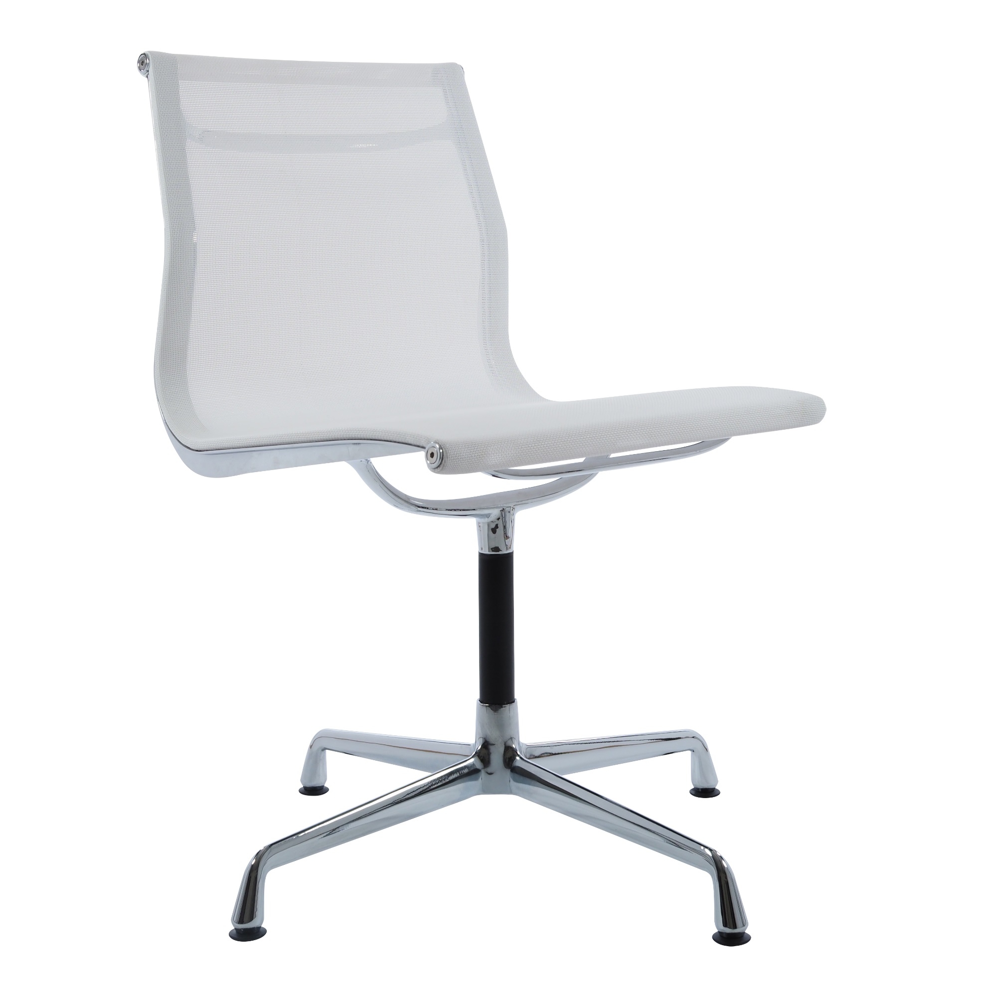 Charles Eames style, Vergaderstoel EA105 mesh netweave wit